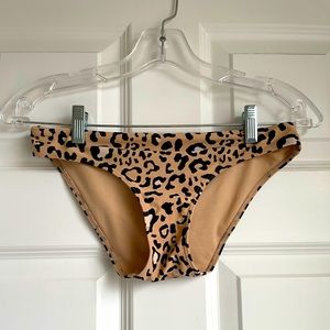 Women’s Cheetah Print Bikini Bottoms size S